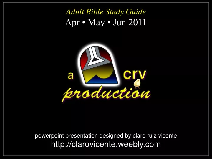 adult bible study guide apr may jun 2011