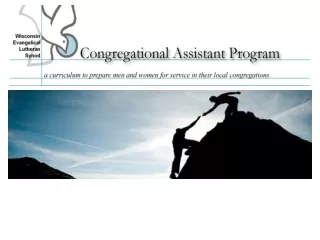 What is a Congregational Assistant?