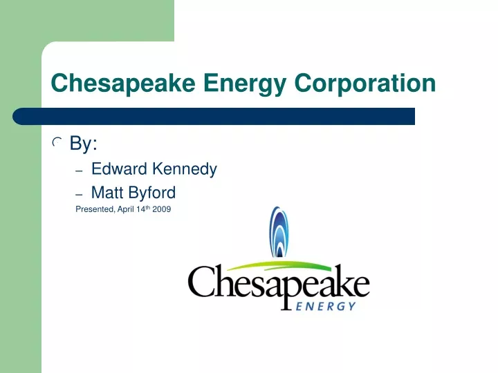 chesapeake energy corporation