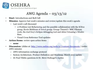 AWG Agenda – 03/13/12