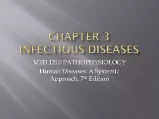 Chapter 3  infectious diseases