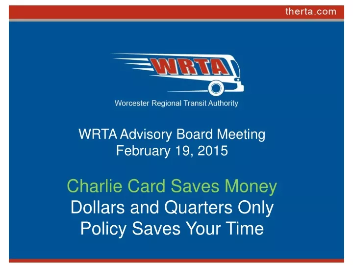 wrta advisory board meeting february 19 2015