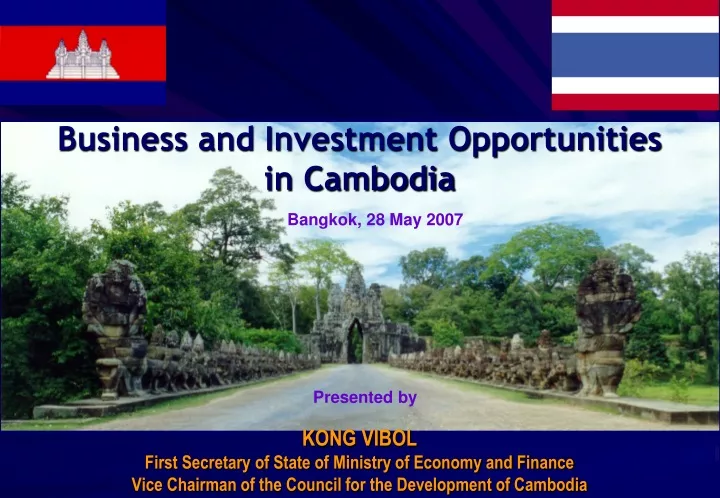 business and investment opportunities in cambodia