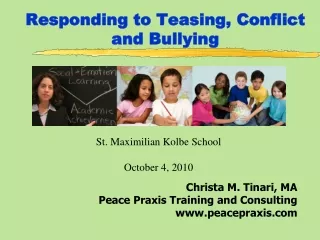 Responding to Teasing, Conflict and Bullying