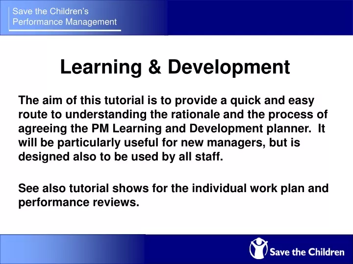 learning development