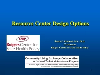 Resource Center Design Options