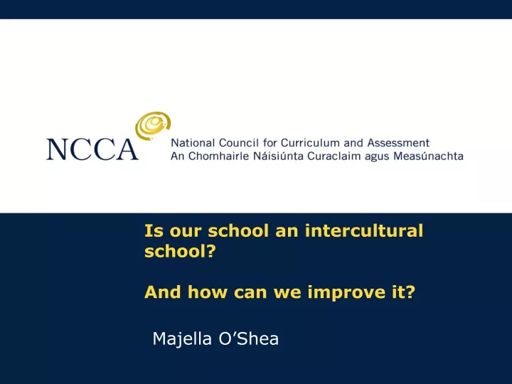 is our school an intercultural school and how can we improve it