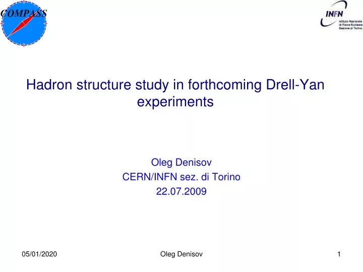 hadron structure study in forthcoming drell yan experiments