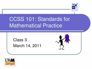 CCSS 101: Standards for Mathematical Practice