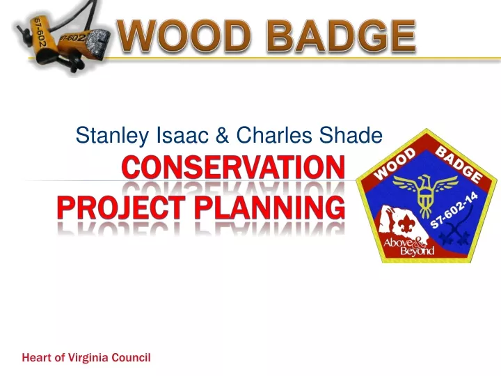 conservation project planning