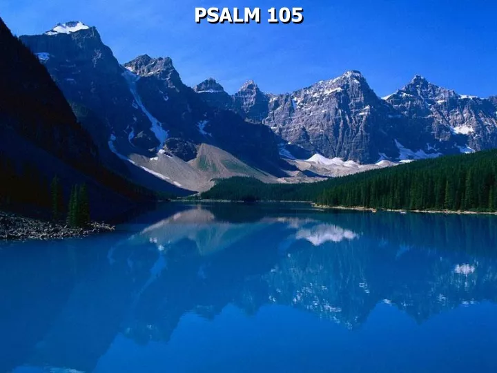 psalm 105
