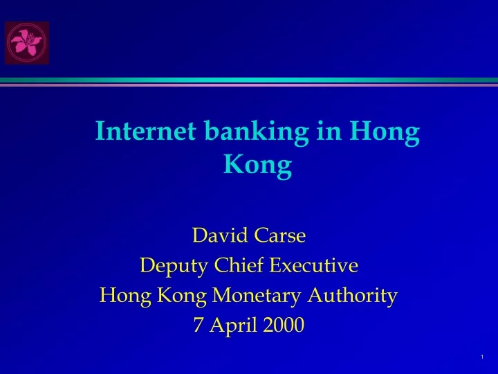 internet banking in hong kong
