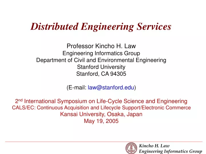 distributed engineering services