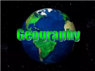 Exploring Geography
