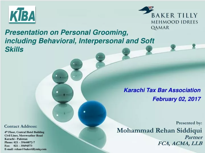 presentation on personal grooming including behavioral interpersonal and soft skills
