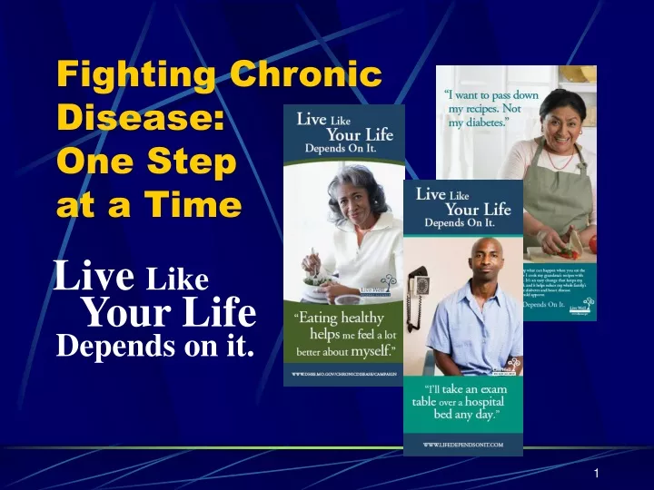 fighting chronic disease one step at a time
