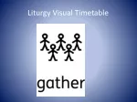 Liturgy Visual Timetable - slide 1