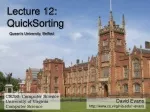 Efficient Sorting Techniques for Computer Science Students - slide 1