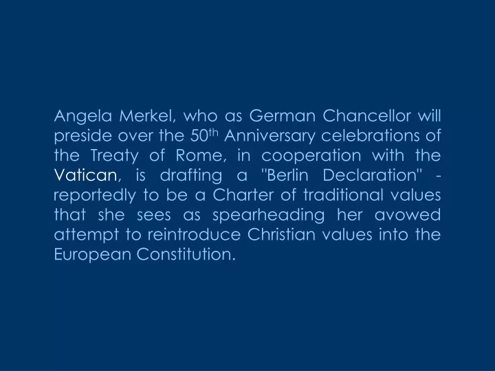 angela merkel who as german chancellor will