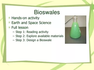 Bioswales