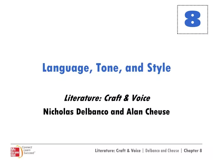 language tone and style