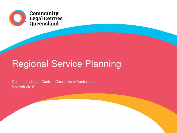regional service planning