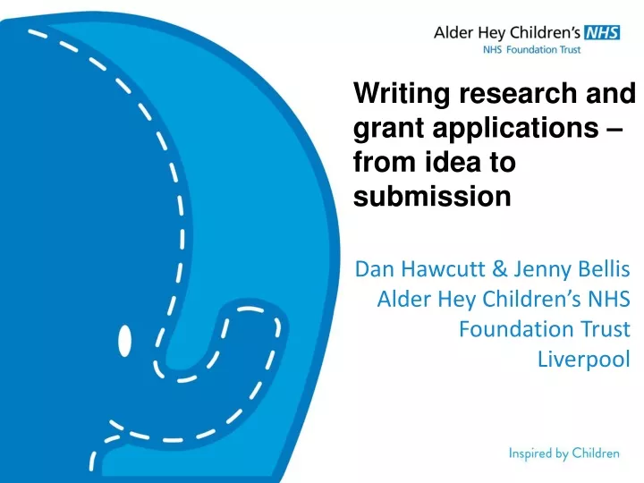writing research and grant applications from idea