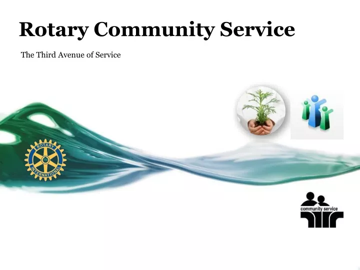 rotary community service