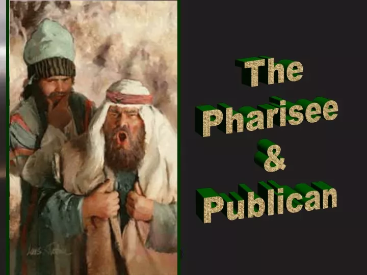 the pharisee publican