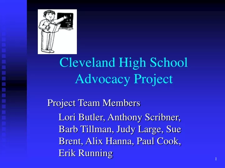 cleveland high school advocacy project