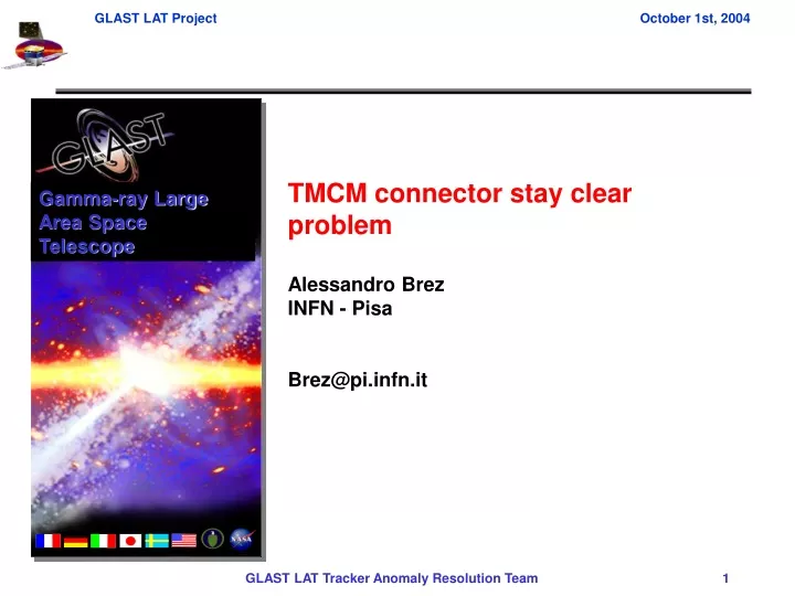 gamma ray large area space telescope