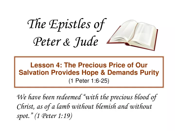 the epistles of peter jude