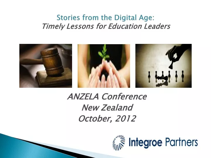 stories from the digital age timely lessons for education leaders
