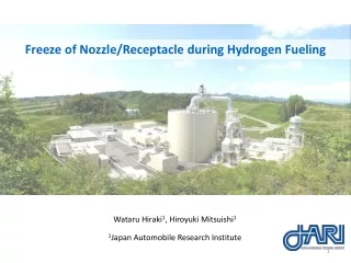 Freeze of Nozzle/Receptacle during Hydrogen Fueling