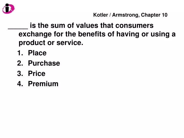 is the sum of values that consumers exchange