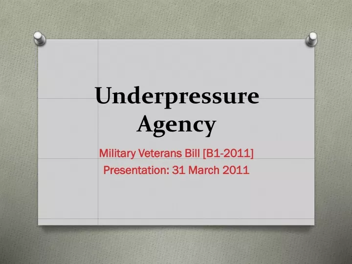 underpressure agency