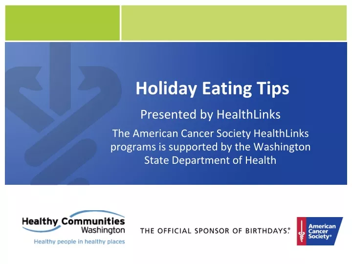holiday eating tips