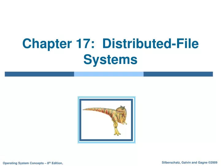 chapter 17 distributed file systems