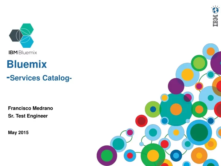 bluemix services catalog