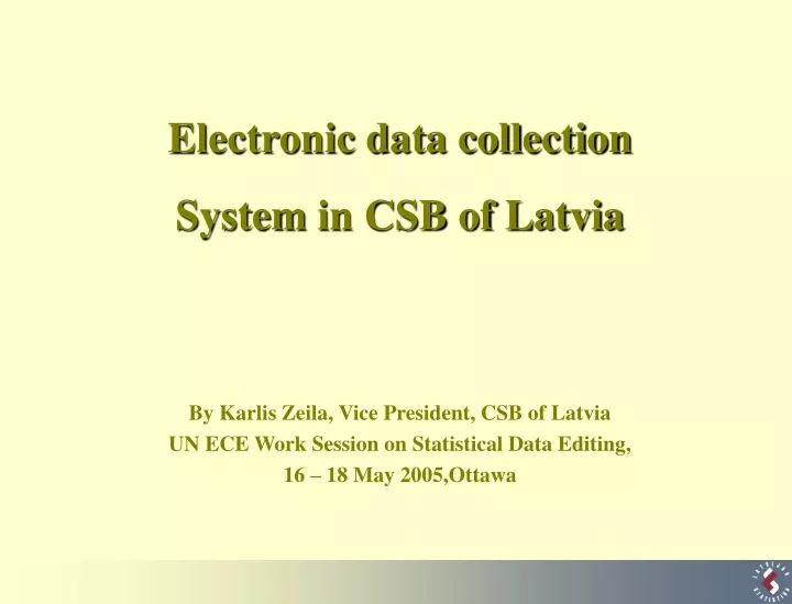 electronic data collection system