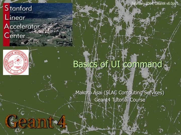 basics of ui command