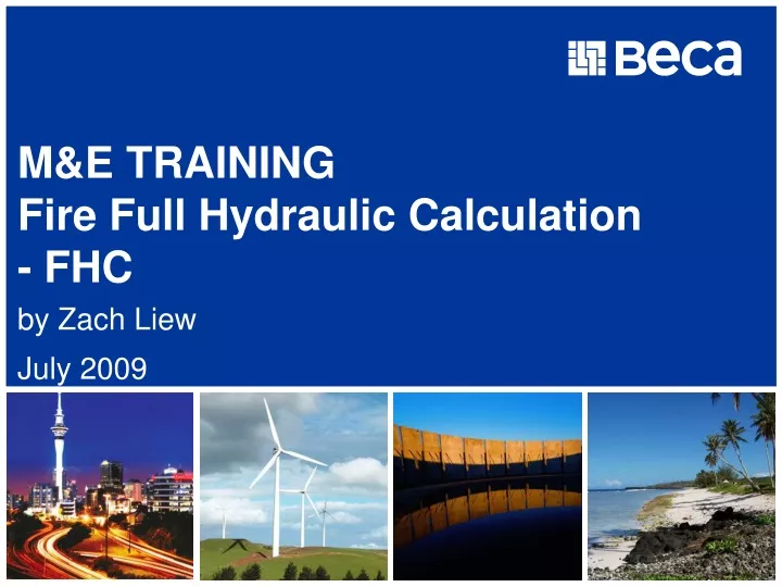 m e training fire full hydraulic calculation fhc