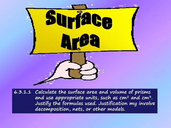 surface area