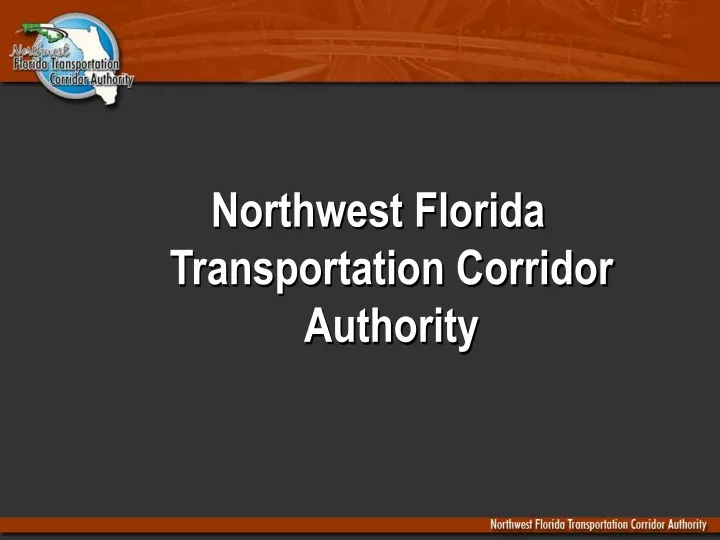 northwest florida transportation corridor