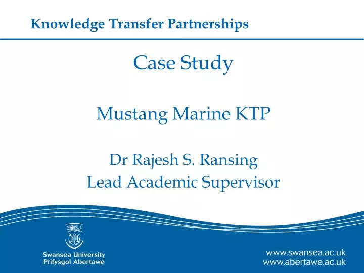 knowledge transfer partnerships