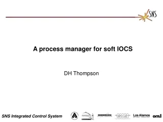 A process manager for soft IOCS