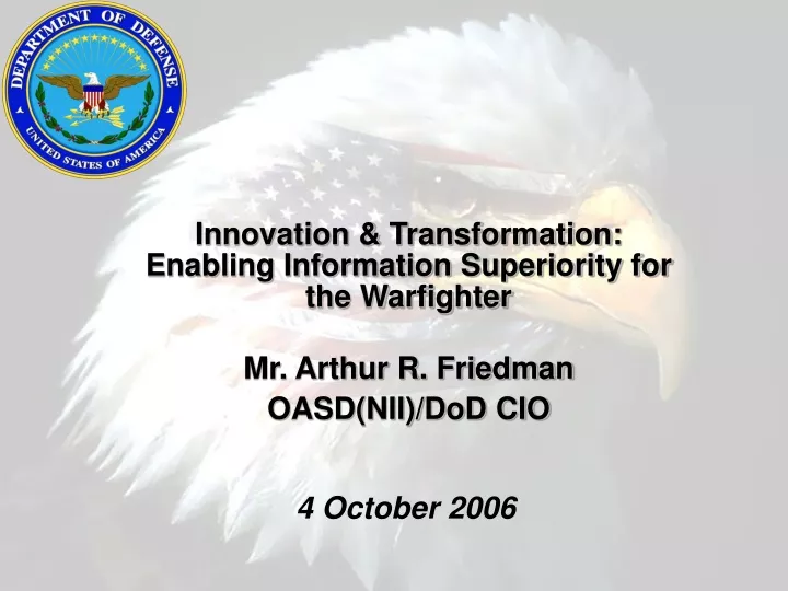 innovation transformation enabling information