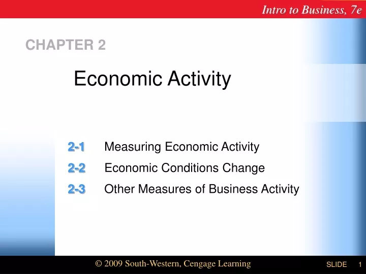 economic activity
