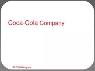 Coca-Cola  Company