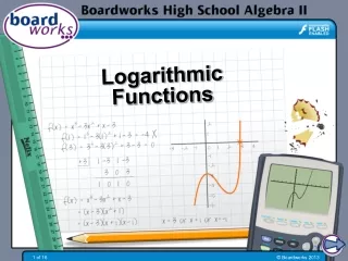 Logarithmic  Functions